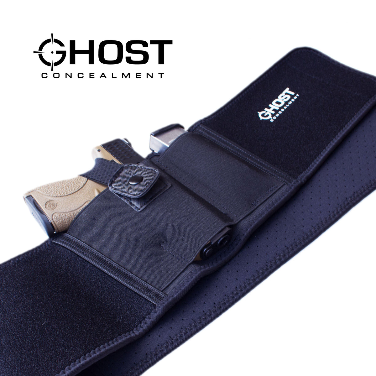Ghost Concealment Belly Band Holster, IWB Gun Holster