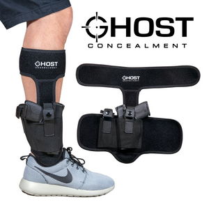 Ankle Holster For Concealed Carry Pistol | Universal Leg Carry Gun Holster with Magazine Pouch | Men and Woman