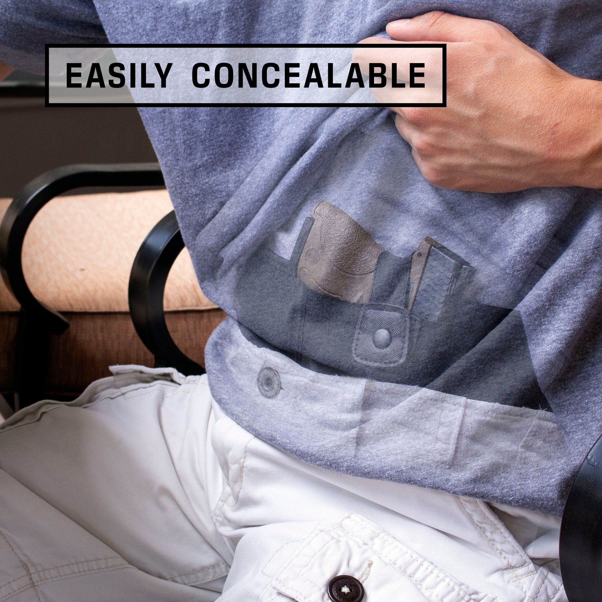 Ghost Concealment Belly Band Holster for Concealed Carry IWB Holster