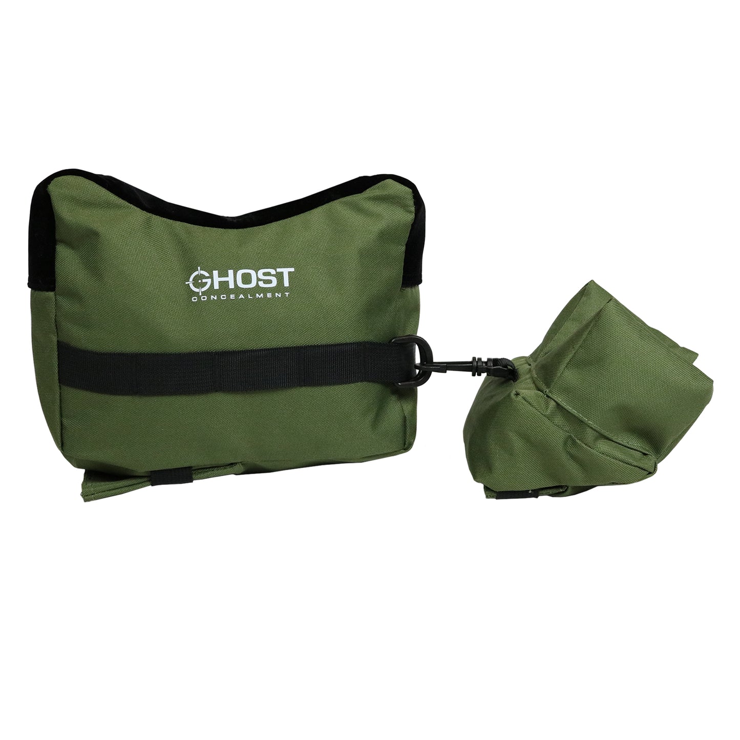 SHOOTING REST BAGS FRONT & REAR RIFLE SUPPORT BAGS - SAND BAG STAND HOLDERS FOR RIFLES, SHOOTING, RANGE AND HUNTING - PISTOL SHOOTING BAG - UNFILLED